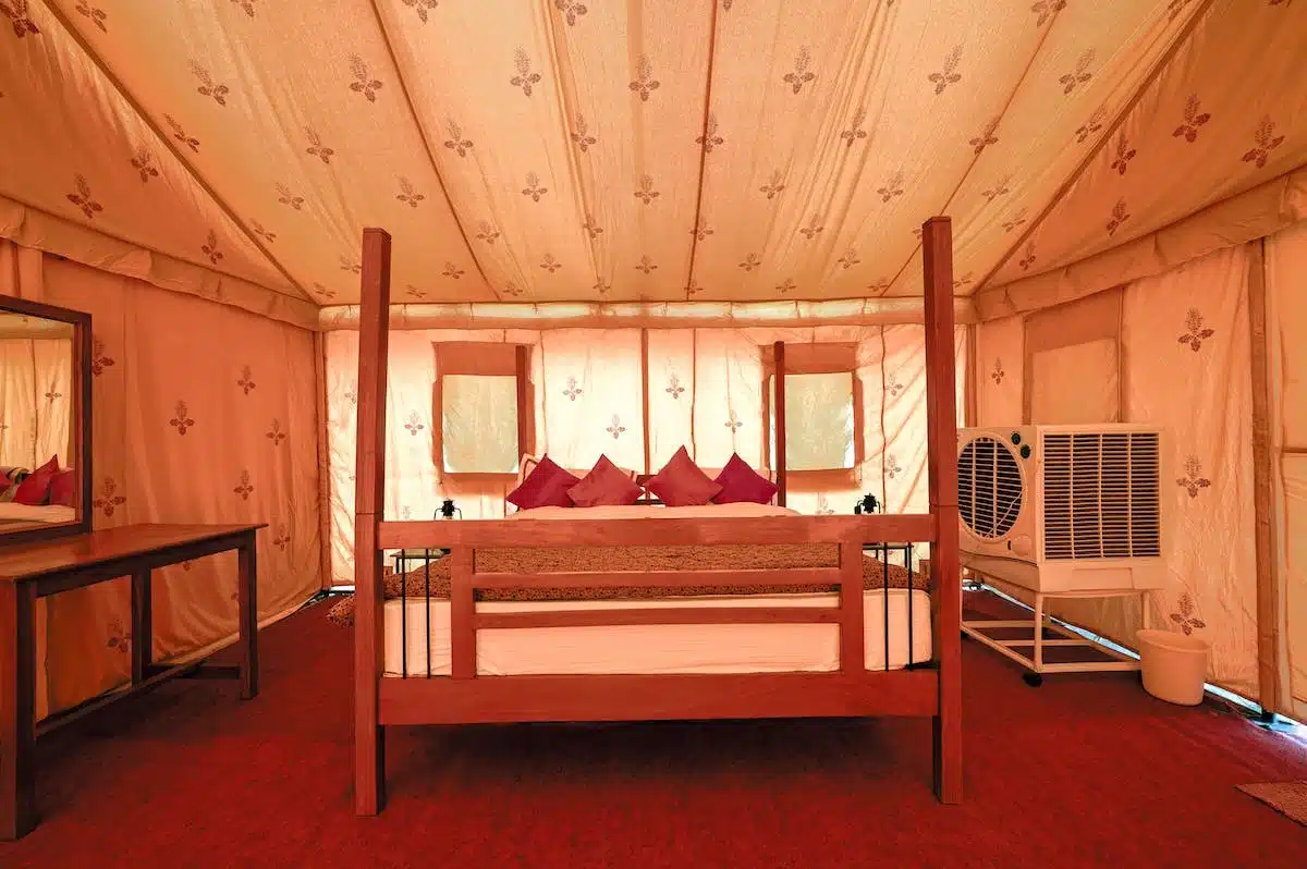 glamping luxe