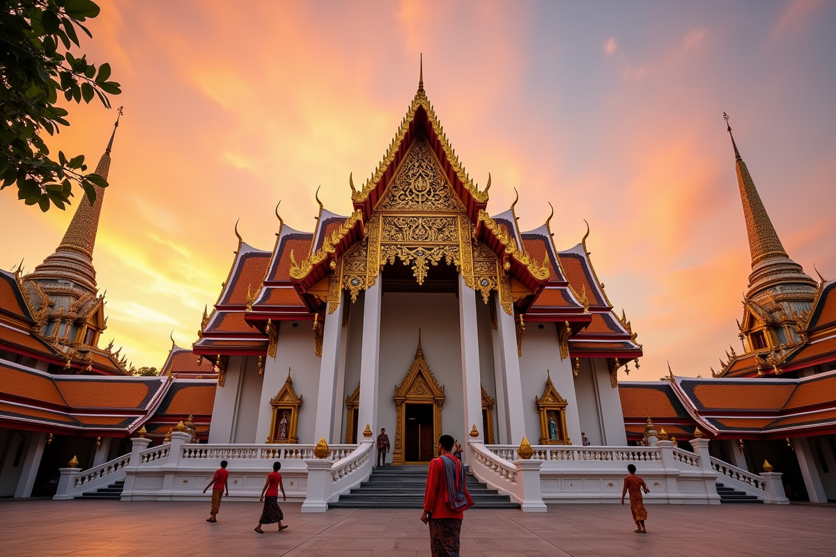 temples thaïlandais