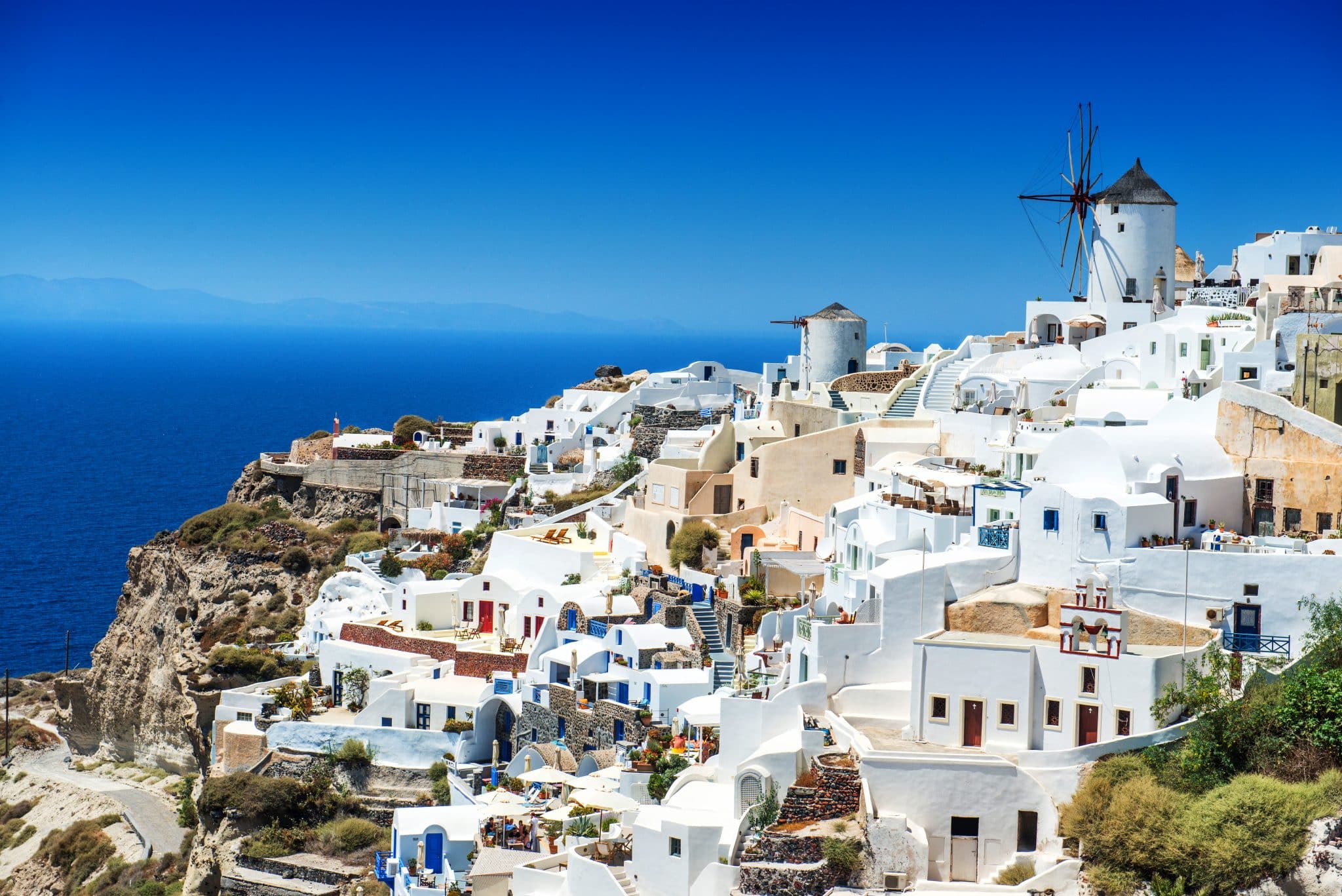 La beauté naturelle de l'île de Paros en Grèce